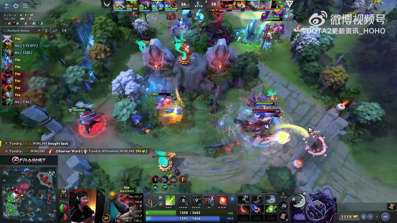 电子png游戏📹️视频回顾XG翻盘团：XXS猛犸刷新制裁戴泽 Ame虚空买活开杀