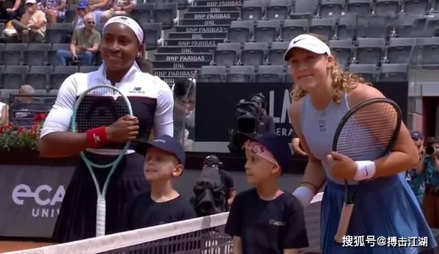 高芙真厉害！直落两盘横扫小米拉杀入4强，静候萨巴VS郑钦文胜者